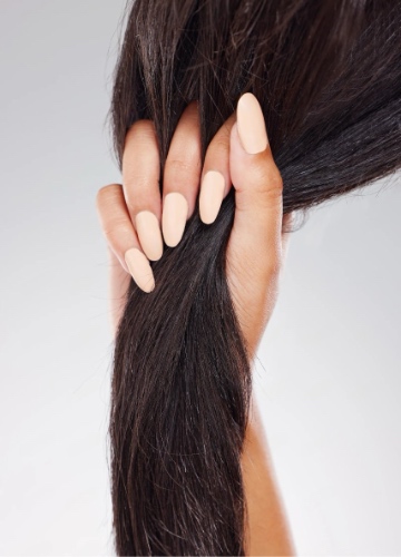 Healthy Restored Hair Detail