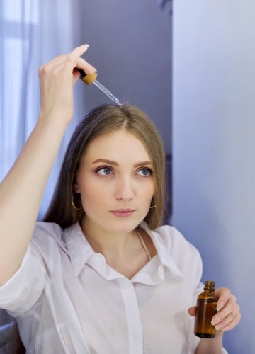 Scalp Massage Close-up